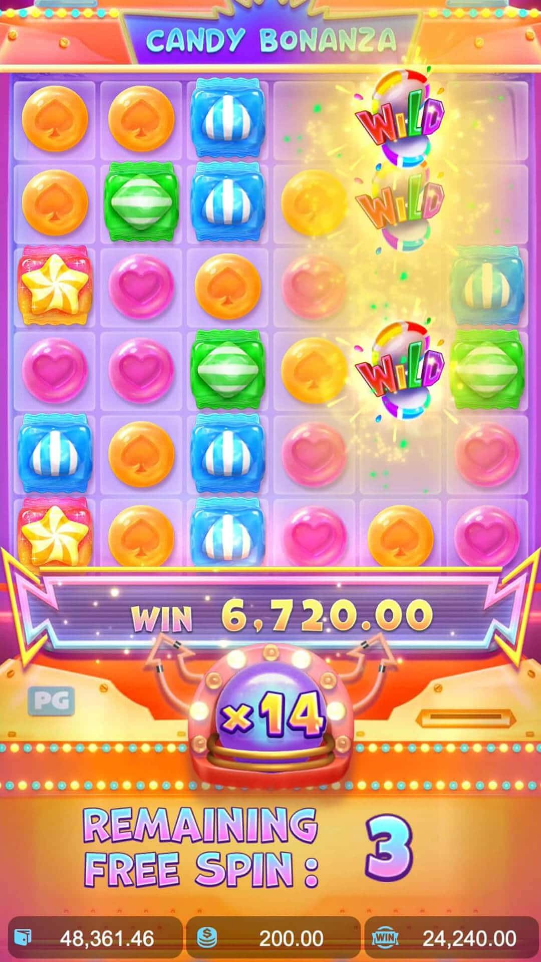 candy bonanza freespins